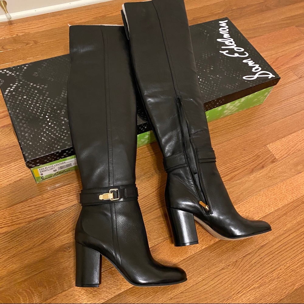 Over the knee heel boots brand new